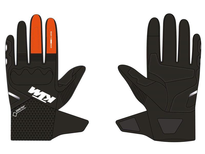KTM ELEMENTAL GTX GLOVES SMALL/8 3PW1917302 KTM ELEMENTAL GTX GLOVES SMALL/8 3PW1917302