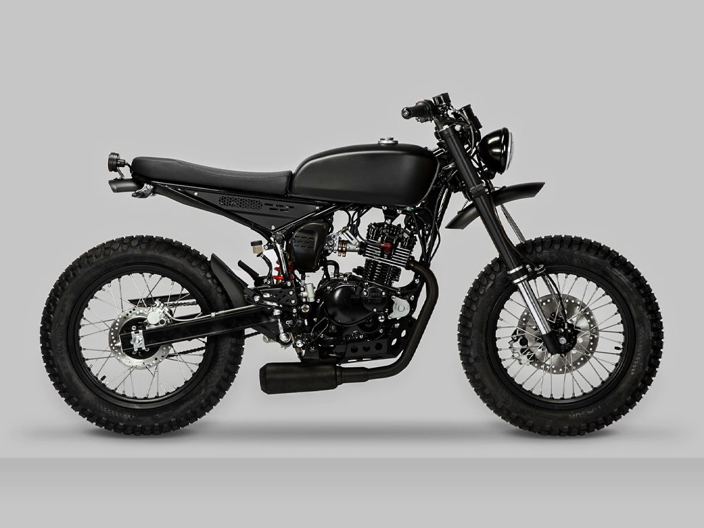 RAZORBACK 125CC MATT BLACK